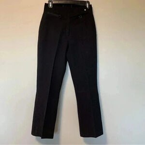 Obermeyer vintage  black stirrup in boot ski pants